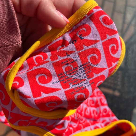 RHODE Cherry Monogram Mia Sport Bra NWOT - Picture 5 of 9